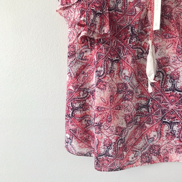 *Caslon Tapestry Blouse B63 - Picture 3 of 5